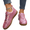 Pink, variant on Glitter Sparkly Fashion Sneakers for Women Shiny Casual Shoes Low-Top Lace up Shoes Comfortable Sequin Walking Shoes for Everyday Wear