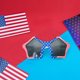 thumbnail image 4 of Gafas De Sol Con Bandera Donse Decoraciones Para El 4 De Julio Fiesta Patriótica Día De Los Caídos Accesorios Para El 4 De Julio, 4 of 7