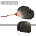 thumbnail image 4 of Chinese Zhuge Liang Feather Fan Lightweight Kongming Hand Fan for Party Wedding, 4 of 9