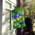 thumbnail image 2 of Illinois Violet in Watercolor House Flag 28 in x 40 in, 2 of 5