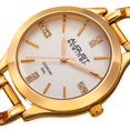 thumbnail image 3 of Women's Quartz Diamond Gold-Tone Bracelet Watch, 3 of 5