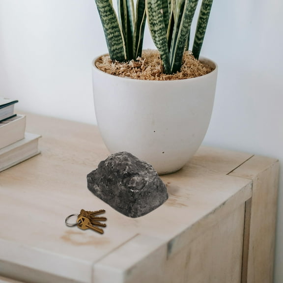 WHAMVOX  Artificial Stone Key Holder Storage Case Organizer Rock Covers Hide