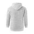 thumbnail image 5 of Awdenio Shirts for Men Sherpa Fleece Hoodies Pullover Quarter Zip Casual Hooded Chunky Fall Winter Warm Sweatshirt, 5 of 5
