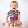 thumbnail image 3 of The Cuphead Show Baby Boy Girl Short Sleeve Rompers Bodysuit One Piece Jumpsuit Summer Outfit, 3 of 8
