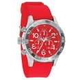 thumbnail image 2 of Nixon Men's A038200 Lefty Red Dial Rubber Strap Chronograph Dive Watch, 2 of 2
