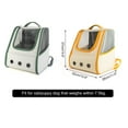 thumbnail image 4 of Pet Backpack Carrier For Cats Transparent Window Breathable Mesh Pets Travel Bags, 4 of 7