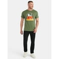 thumbnail image 2 of Snoopy Men's and Big Men's Cotton Maybe Tomorrow Graphic Tee, Sizes S-3XL, 2 of 5