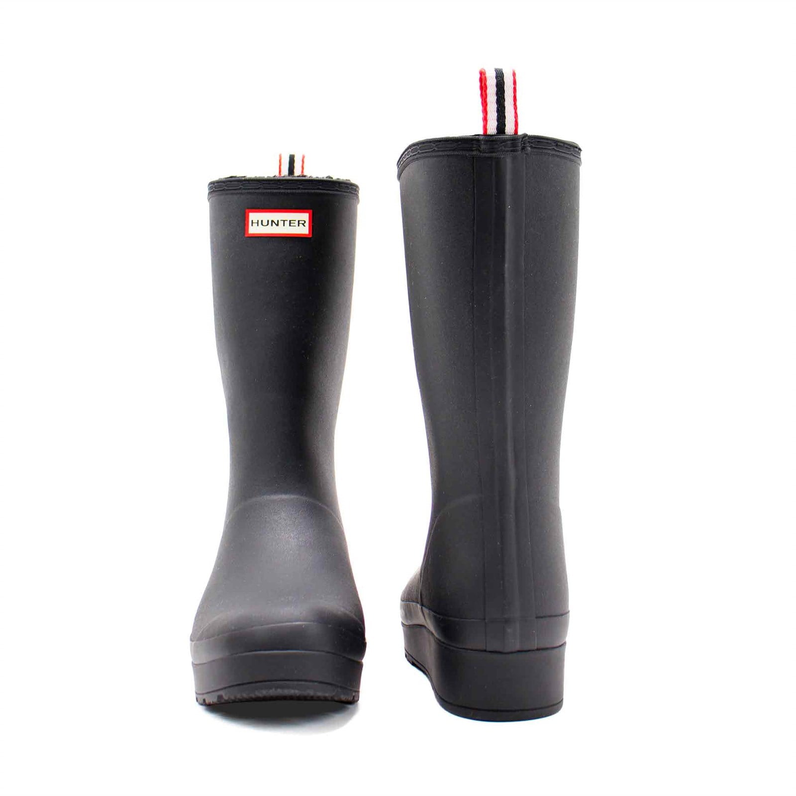 HUNTER★(w) Play Sherpa Insulated Tall Boots★22-28cm★人気 Hunter Women's Play Tall Sherpa Insulated Boots, Black,11 M