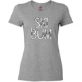 thumbnail image 3 of Inktastic Ski Bum Women's T-Shirt, 3 of 5