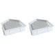 thumbnail image 1 of Molde Base Casa Empalme Hueca Silicona Moldes Resina Epoxi (estilo A), 1 of 4