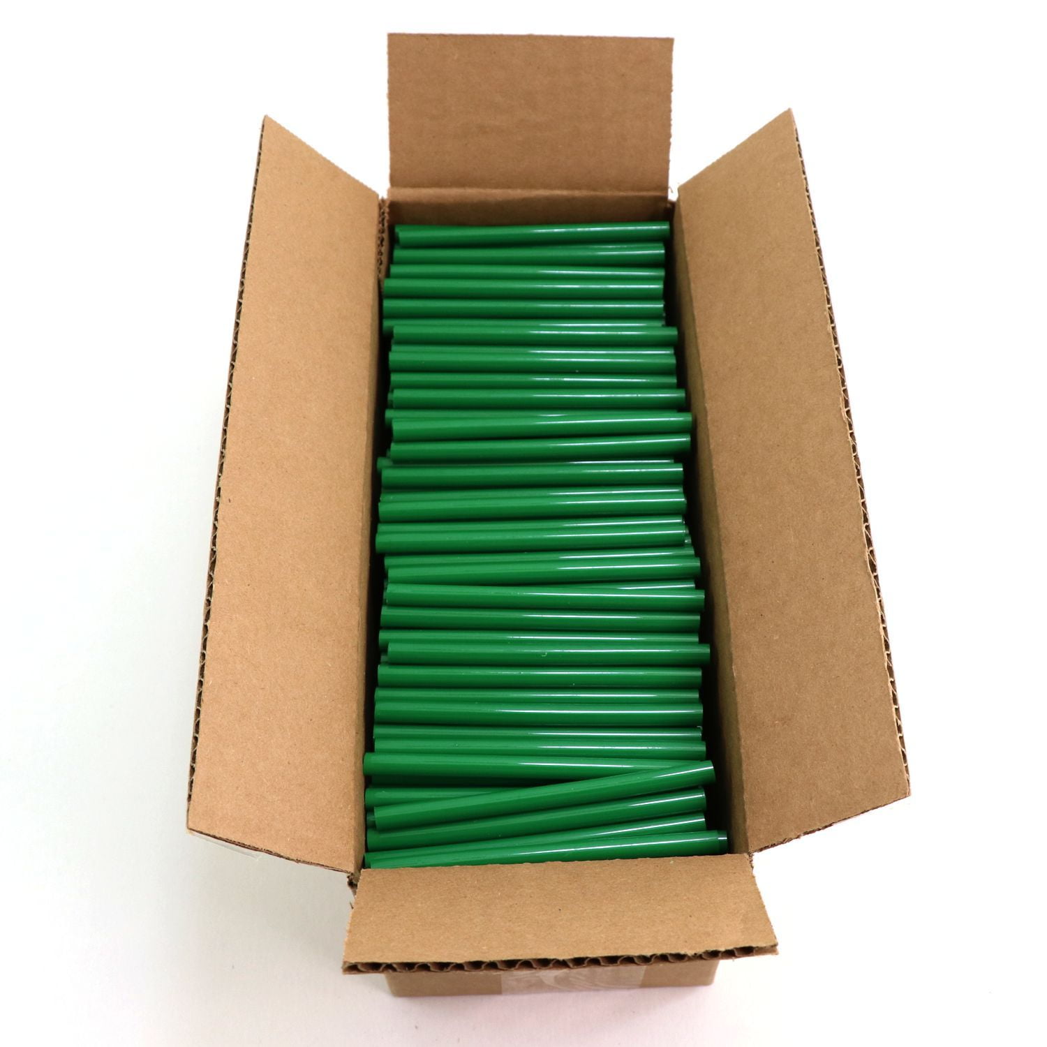725M54CGREEN Mini Size 4" Green Color Hot Glue Stick 5 lb Box