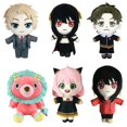 thumbnail image 2 of 20cm Anime Anya Yor Forger Loid Forger Dog Figure Plush Model Figure Doll Cartoon Dominic Princess Stuffed Plushie Toy Gift 20cm E, 2 of 6