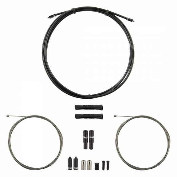 Sram SlickWire Brake Cable Kit V2 Front and Rear Black Compressionless