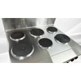 thumbnail image 5 of 36 in. 6 Burner Electric Range Standard Oven Sealed Element, Electric Range 3 Phase, NSF Certified, 5 of 11
