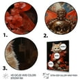 thumbnail image 3 of Designart "Waving Manekineko Japon wall decor I" Animals Floater Framed Wall Decor, 3 of 7