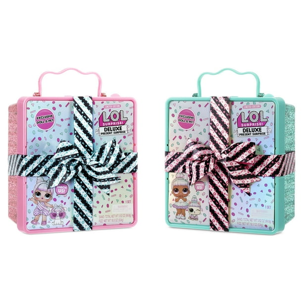 LOL Surprise Deluxe Present Surprise (Teal) - Limited Edition