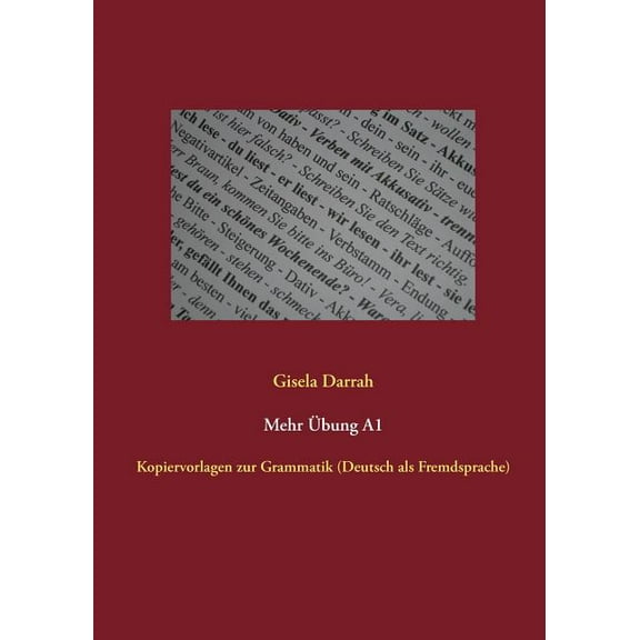 Mehr Ãbung A1: Kopiervorlagen zur Grammatik (Deutsch als Fremdsprache), (Paperback)