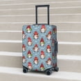 thumbnail image 6 of Gukieu Snowflake Christmas gnome Print Suitcase Protective Cover, Elastic Zipper Buckle Suitcase Protective Cover, Suitable for Travel, Business Trip-Small, 6 of 7