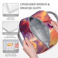thumbnail image 3 of Easygdp Sunset Cloud Corgi Bolsa de Almuerzo Insulada Grande, Forro de Aluminio, Diseño Espacioso, a Prueba de Fugas, Ideal para Trabajo, Picnics, Viajes y Actividades al Aire Libre, 3 of 6