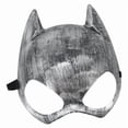 thumbnail image 1 of Máscara de gato, accesorio de discoteca para mujer, disfraz, atrezzo para fotos, disfraz de Halloween Plata, 1 of 9