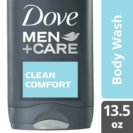 Dove Men+Care Clean Comfort Body and Face Wash, 13.5 fl oz - Walmart.com