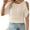 Rose Gold, variant on Women's Off-Shoulder Bat Sleeve Top - 2025 Summer Hollow-Out Casual Tee (Trendy Solid Color Design) | Yubnlvae (Green | L)