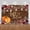 5x3FT, variant on Fall in Love Bridal Shower Backdrop Burgundy Pumpkin Bridal Shower Background Rustic Lights Autumn Fall Wedding Party Cake Table Decorations Banner Photo Booth Props
