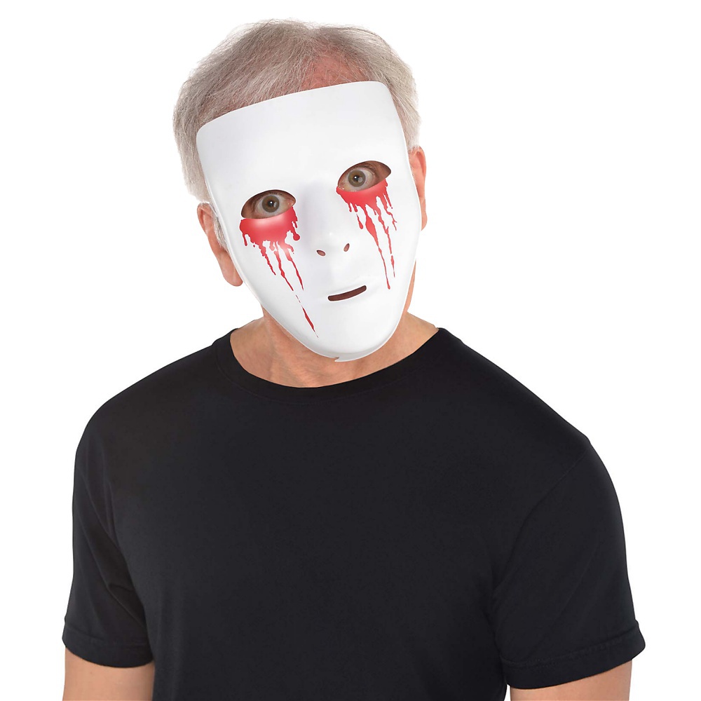 Bleeding Eyes Mask Adult Costume Mask