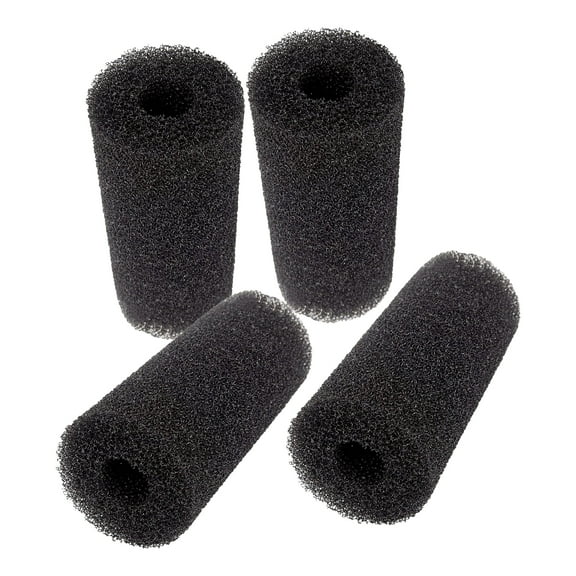 TropicAqua Aquarium Filter Sponge for Aquaclear & Fluval Filters - Compatible with Aqueon & Fluval C3 C4 (Pack of 4)