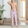 thumbnail image 5 of Bingfone Seahorse and Starfish Mens All Over Print Sleep Pajama Pants-XX-Large, 5 of 6