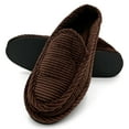 thumbnail image 3 of LAVRA Women's Corduroy slippers Moccasin House Shoes Bedroom Loafers, 3 of 4