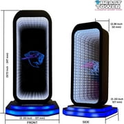 MrBeast Gaming Headphone Stand, RGB Light Display with Infinity Mirror Effect and Logo, Universal Headset Holder; USB Powered
