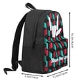 thumbnail image 2 of Share The Love Laptop Backpack, Anime Daypack Backpack For School College, Extra Large Travel Backpack, Computer Backpack With Usb Port, 17*12*6.5 Inch Book Bag, 2 of 9