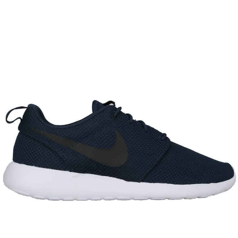 Nike 511881-405: Black/White Roshe Run Sneakers D(M) US) Walmart.com