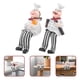 thumbnail image 2 of Figura de Chef de dibujos animados, estatua de Mini Chef, figura de resina artesanal en miniatura de escritorio, 2 uds., 2 of 8