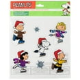 thumbnail image 5 of Northlight 7-Piece Peanuts Characters Ice Skating Christmas Jelz Window Clings, 5 of 5