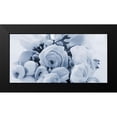 thumbnail image 2 of Phillip, Jamie 24x14 Black Modern Framed Museum Art Print Titled - Blue Rose Garden, 2 of 5