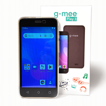 G-Mee Play 3-Smartplayer (not a smartphone) for Kids-TouchScreen Android 11 (Go edition), Best as Mp3 Player, Spotify Music Player & More w/ Bluetooth and WiFi-Kids' Safe device w/ Parental Controls