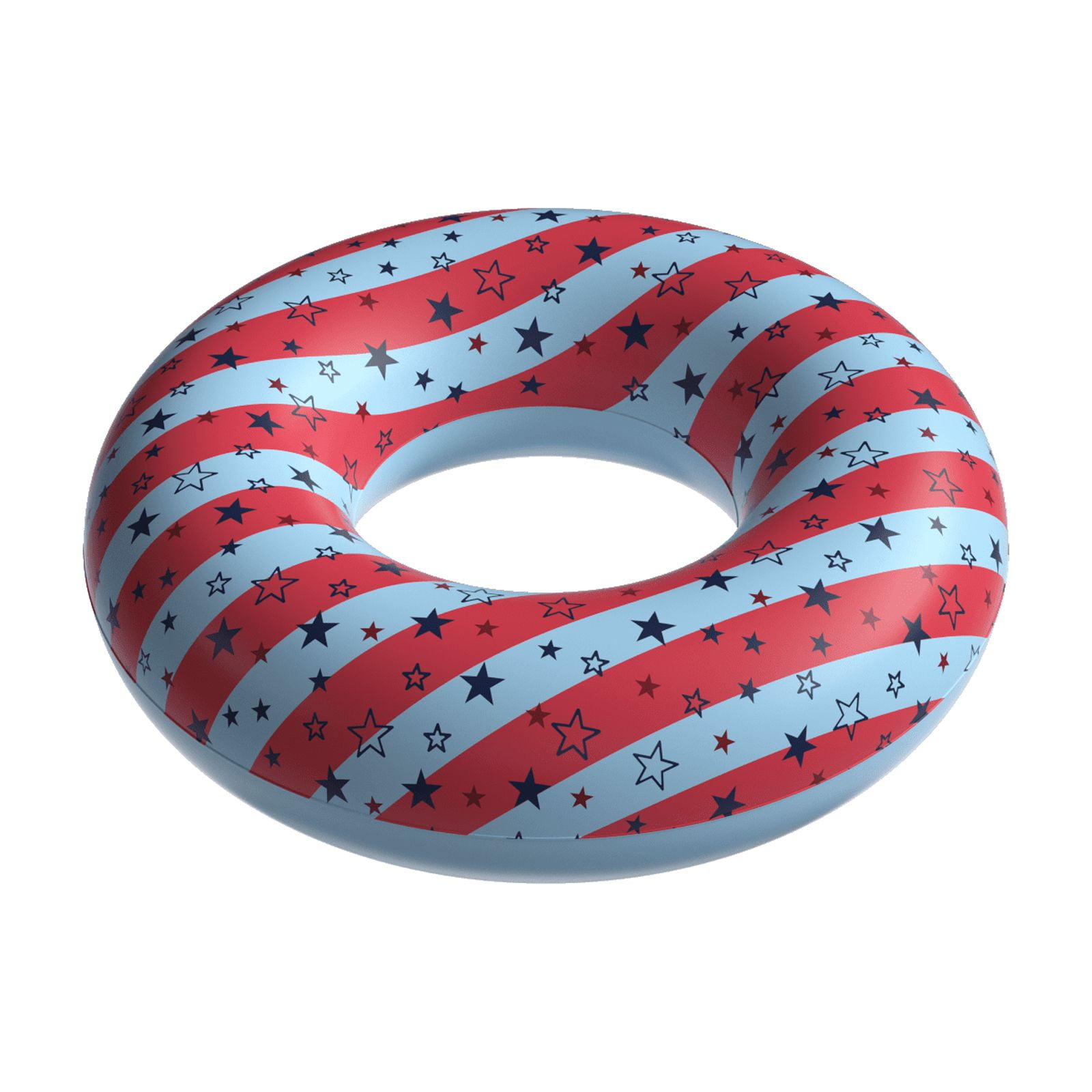 Koolwaves Patriotic American Flag Ring Float, Ages 8 & up, Unisex