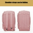 thumbnail image 4 of Large Capacity Sports Duffel Bag for Women, Pink, Water-resistant Nylon, Multiple Pockets, for Gym Training, Travel, and Weekend Getaways, by FAJHHA, 4 of 8