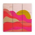 thumbnail image 1 of Society6 SunshineCanteen Adelaida Mountain Sunset Wood Wall Mural 5' x 5', 1 of 1