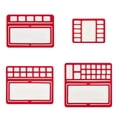 thumbnail image 1 of GUOOL Bead Mats Bead Design Boards for DIY Hobbies Jewelry Making Necklaces Making Red, 1 of 7