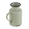 thumbnail image 4 of Contemporary Home Living 7.75" Gray and Black Cylindrical Jug with Handle, 4 of 4