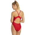 thumbnail image 6 of Sporti Solid Thin Strap One Piece Swimsuit, High Cut, Unpadded, Athletic (Women’s), 6 of 12