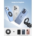thumbnail image 3 of Soporte de coche Lamicall para teléfono MagSafe, magnético, iPhone, 3 of 7