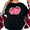 Black-2, variant on Women's Strawberry Festival 1968 Retro Graphic Vintage Farmhouse Casual T Shirt Short Sleeve Round Neck Top Black S-5XL