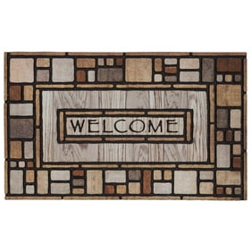 Mohawk Home Oval Stone Doormat 1 6 X 2 6 Walmart Com