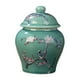 thumbnail image 3 of Jarrón de cerámica, jarrón decorativo, jarrón asiático multiusos, jarrones de porcelana para bodas. Vientre de flor de ciruelo, 3 of 9