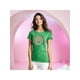 thumbnail image 1 of Playera Blusa De Mamá Estilo Arcoiris – Amor, Arcoíris y Corazones en Cada Suspiro Color Verde Talla Mediana Marca Emil SaEs, 1 of 4