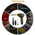 thumbnail image 5 of Compresor de aire Digital inalámbrico portátil para coche, bomba de Inflador de neumáticos recargable por USB, 12V y 120W, para coches y motocicletas, 5 of 5